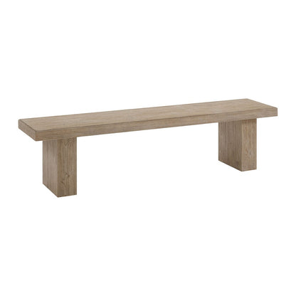 Intercon Furniture - Nash Backless Bench in Weathered Sand - NS-CH-7015B-WSN-C view 1