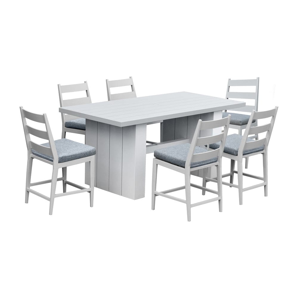 Intercon Furniture - Nash Outdoor Dining Barstool in Buff - NS-BS-460C-BUF-K24 view 5