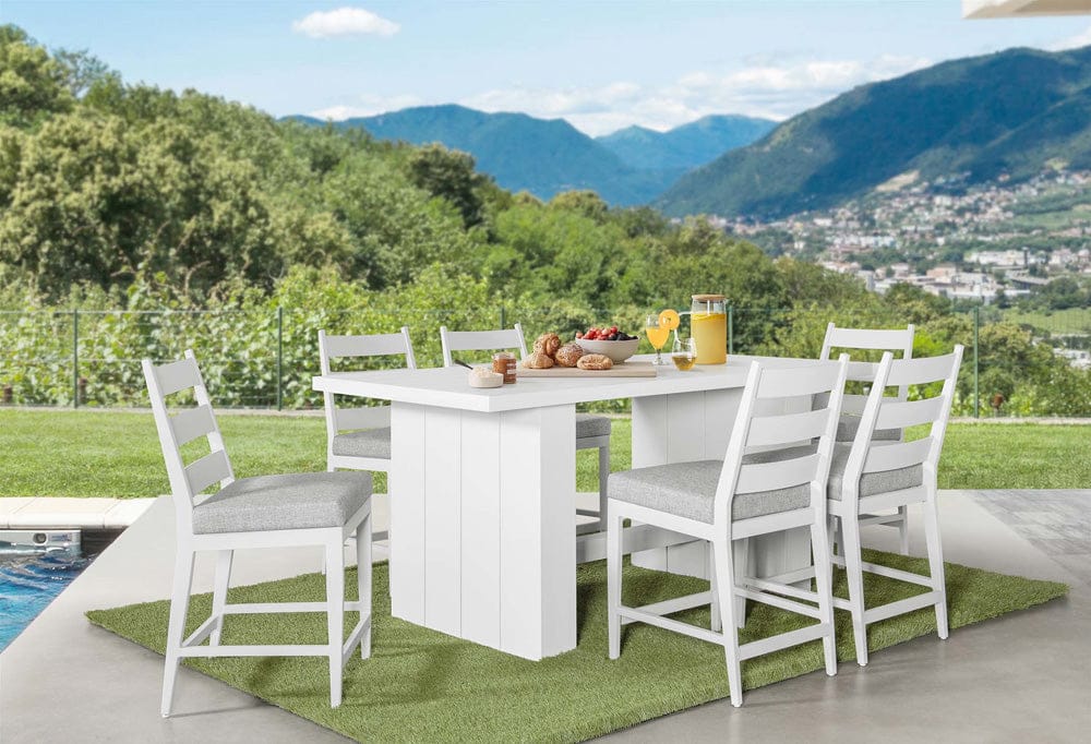 Intercon Furniture - Nash Outdoor Dining Barstool in Buff - NS-BS-460C-BUF-K24 view 6