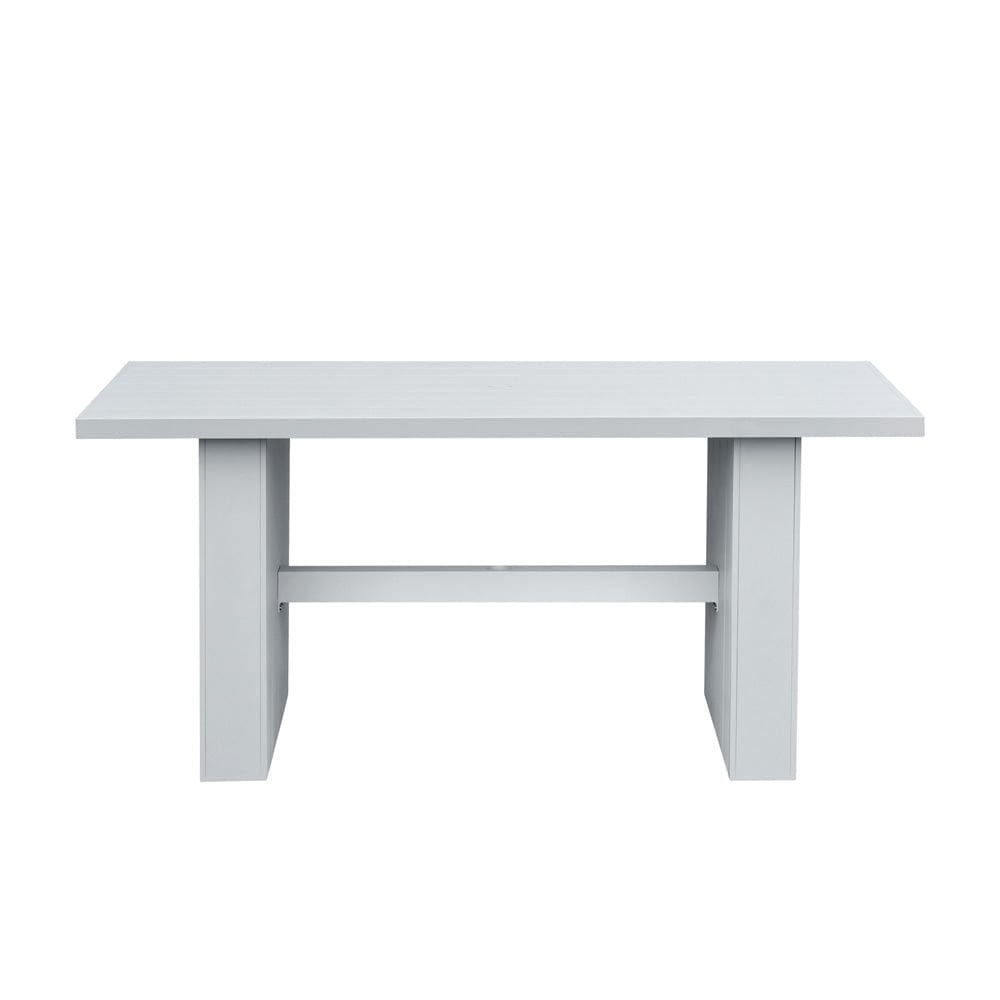 Intercon Furniture - Nash Outdoor Dining Counter Table  in Buff - NS-TA-3878G-BUF-C view 2