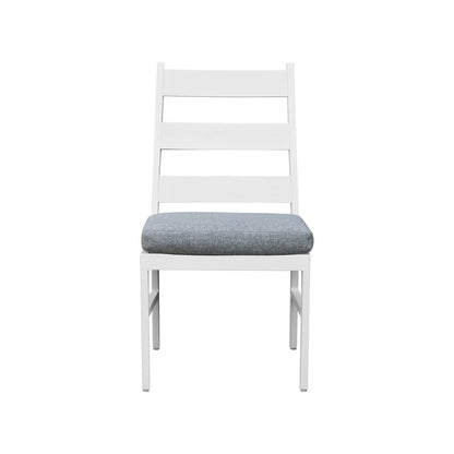 Intercon Furniture - Nash Outdoor Dining Panel Side Chair in Buff - NS-CH-460C-BUF-RTA view 2