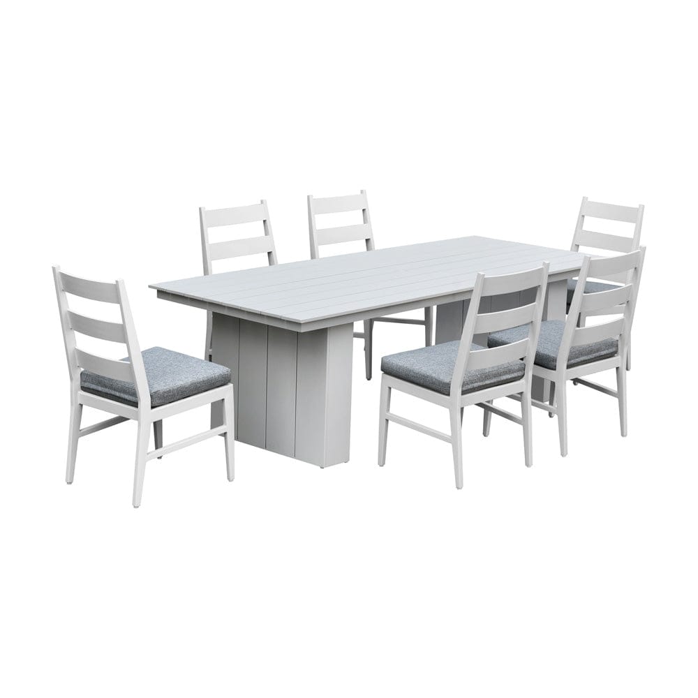 Intercon Furniture - Nash Outdoor Dining Panel Side Chair in Buff - NS-CH-460C-BUF-RTA view 4