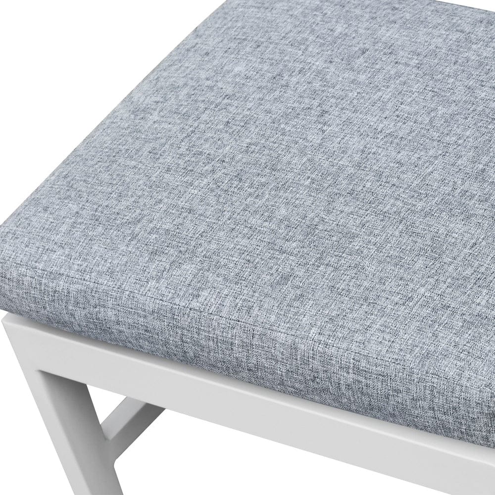 Intercon Furniture - Nash Outdoor Dining Panel Side Chair in Buff - NS-CH-460C-BUF-RTA view 5