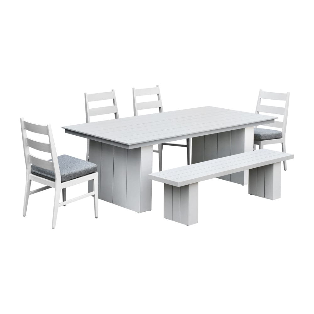 Intercon Furniture - Nash Outdoor Dining Table  in Buff - NS-TA-4292-BUF-C view 4
