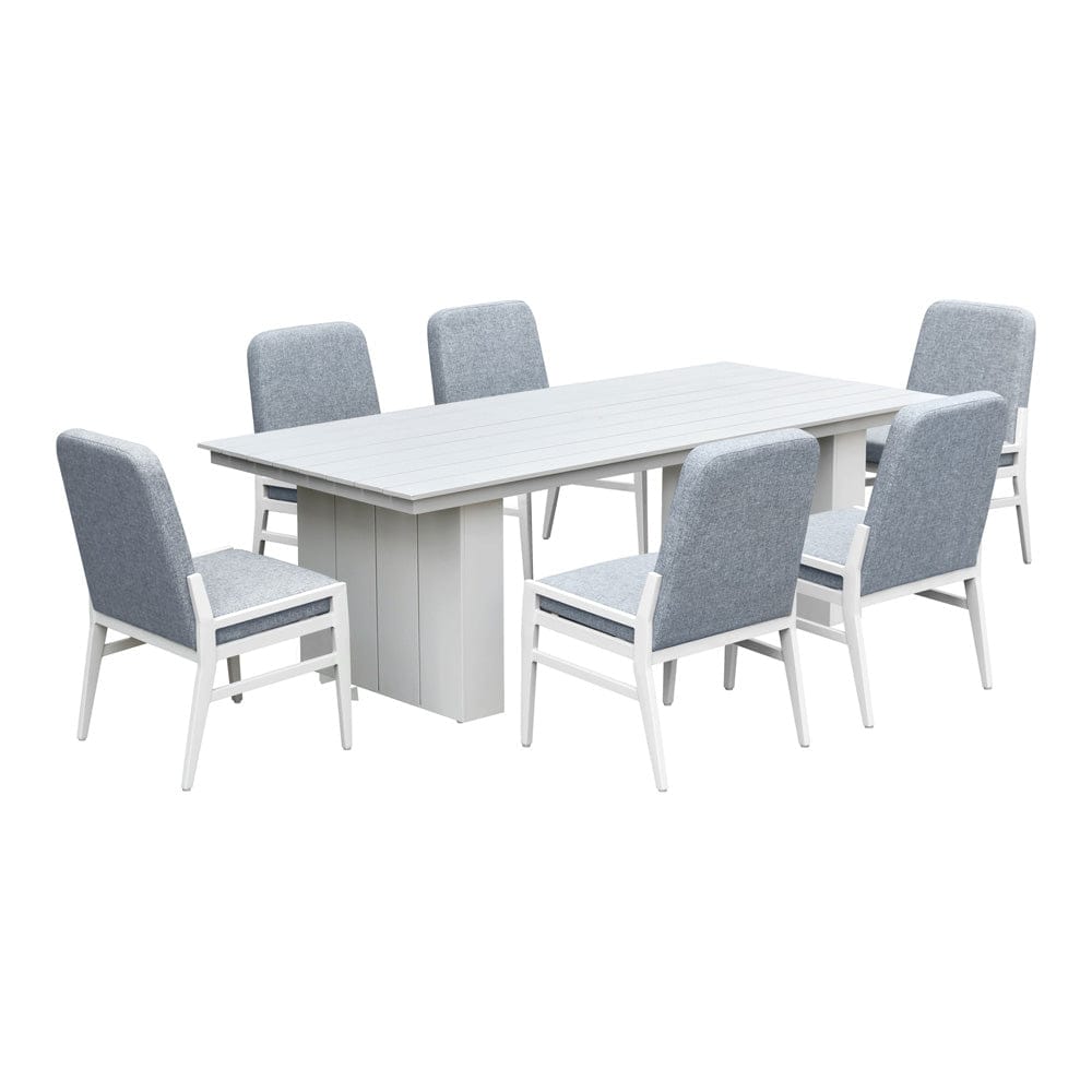 Intercon Furniture - Nash Outdoor Dining Table  in Buff - NS-TA-4292-BUF-C view 5