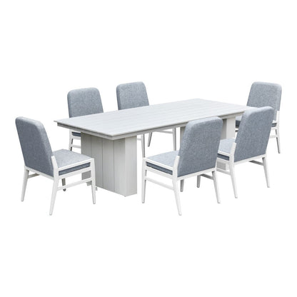 Intercon Furniture - Nash Outdoor Dining Table  in Buff - NS-TA-4292-BUF-C view 5