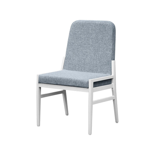 Intercon Furniture - Nash Outdoor Dining Uph. Side Chair in Buff - NS-CH-380C-BUF-RTA view 1