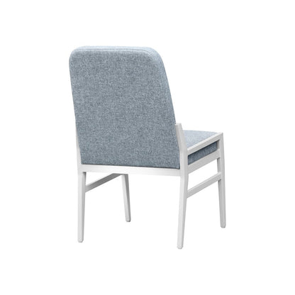 Intercon Furniture - Nash Outdoor Dining Uph. Side Chair in Buff - NS-CH-380C-BUF-RTA view 3