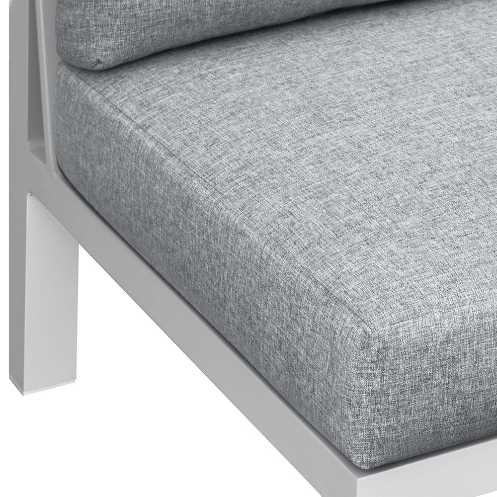 Intercon Furniture - Nash Outdoor Seating 4PC KIT in Buff - NS-SF-ARMLSS-BUF-4PC view 3
