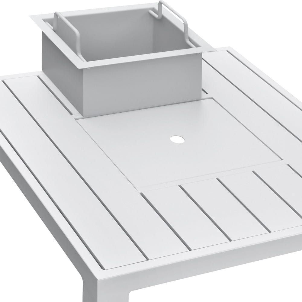 Intercon Furniture - Nash Outdoor Seating 6PC KIT in Buff - NS-SF-ARMLSS-BUF-7PC view 5