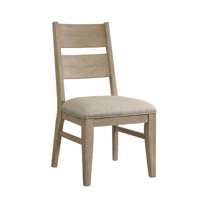 Intercon Furniture - Nash S/C, Panel Back Chair (Set of 2) - NS-CH-1189C-WSN-RTA veiw 1