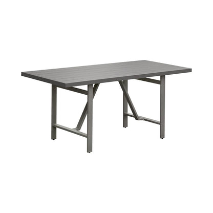 Intercon Furniture - Navarro Outdoor Dining Counter Table in Mocha - NV-TA-3880G-MCA-C view 1