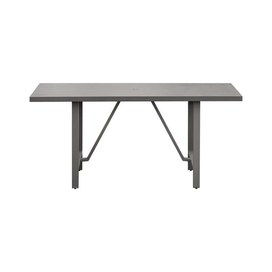 Intercon Furniture - Navarro Outdoor Dining Counter Table in Mocha - NV-TA-3880G-MCA-C view 2