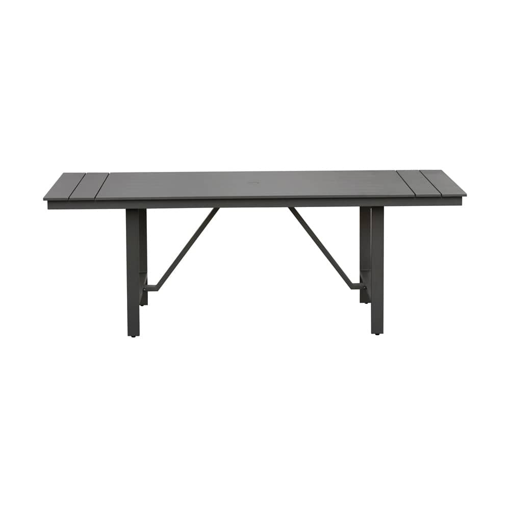 Intercon Furniture - Navarro Outdoor Dining Table in Mocha - NV-TA-4286-MCA-C view 2