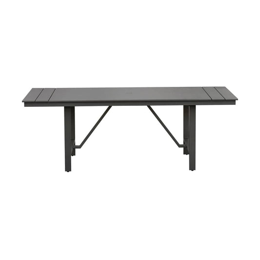 Intercon Furniture - Navarro Outdoor Dining Table in Mocha - NV-TA-4286-MCA-C view 2