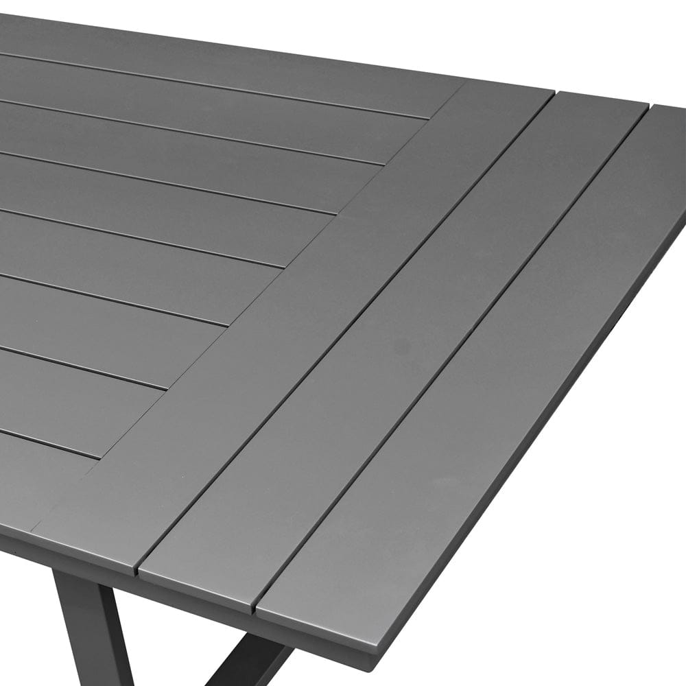 Intercon Furniture - Navarro Outdoor Dining Table in Mocha - NV-TA-4286-MCA-C view 3