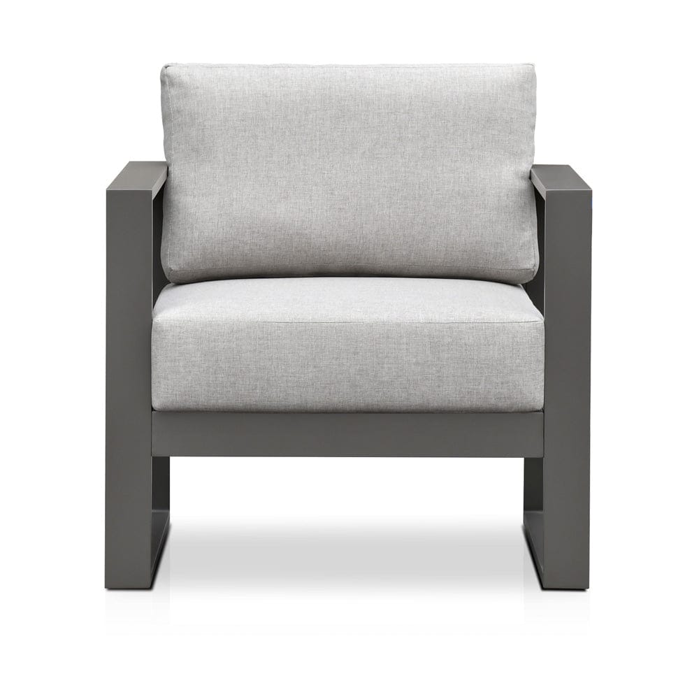 Intercon Furniture - Navarro Outdoor Seating Chair in Mocha - NV-CH-3238C-MCA-C view 2