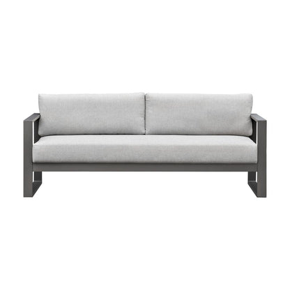 Intercon Furniture - Navarro Sofa and Coffee Table in Mocha - NV-SF-2880C-MCA-C view 3