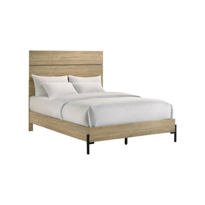 Intercon Furniture - Newhall Full Bed in Vintage Oak Melamine - NH-BR-2440F-VNM-C view 1