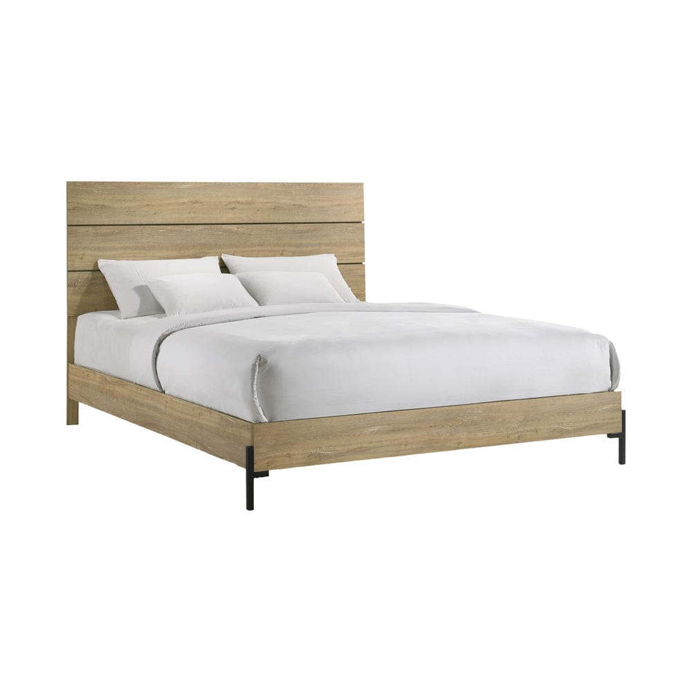 Intercon Furniture - Newhall King Bed in Vintage Oak Melamine - NH-BR-2460K-VNM-C view 1