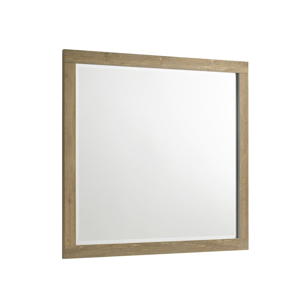 Intercon Furniture - Newhall Mirror in Vintage Oak Melamine - NH-BR-2491-VNM-C view 1