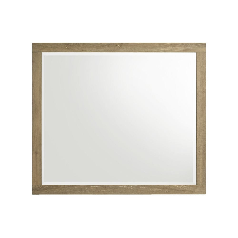 Intercon Furniture - Newhall Mirror in Vintage Oak Melamine - NH-BR-2491-VNM-C view 2