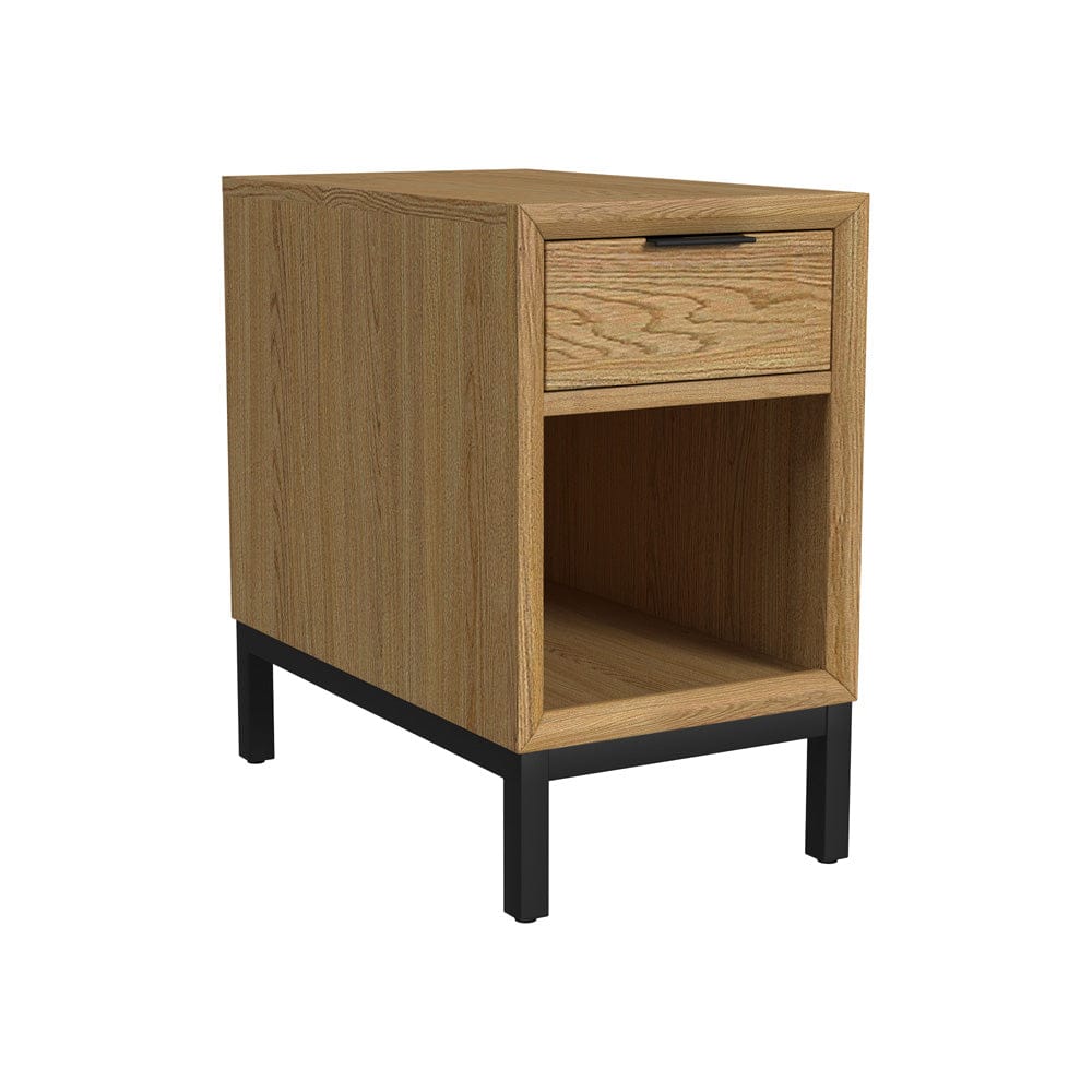 Intercon Furniture - Newport Chairside Table in Natural Oak - NP-TA-1424-NTO-C view 1