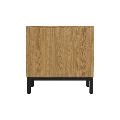 Intercon Furniture - Newport Chairside Table in Natural Oak - NP-TA-1424-NTO-C view 3