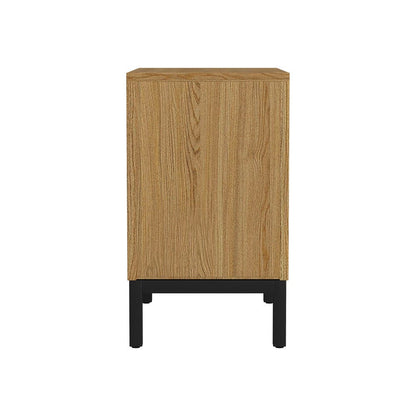 Intercon Furniture - Newport Chairside Table in Natural Oak - NP-TA-1424-NTO-C view 4