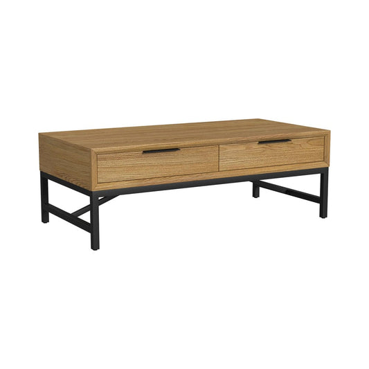 Intercon Furniture - Newport Coffee Table in Natural Oak - NP-TA-5226-NTO-C view 1