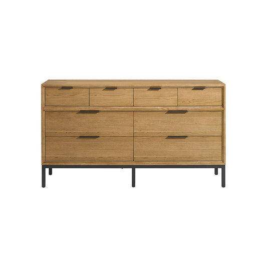 Intercon Furniture - Newport Dresser in Natural Oak - NP-BR-5408-NTO-C view 2