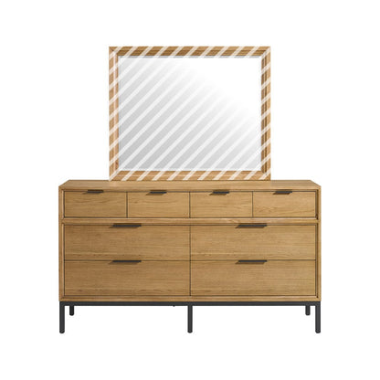 Intercon Furniture - Newport Dresser in Natural Oak - NP-BR-5408-NTO-C view 4