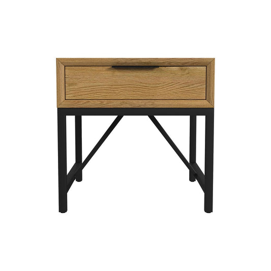 Intercon Furniture - Newport End Table in Natural Oak - NP-TA-2424-NTO-C view 2