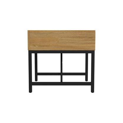 Intercon Furniture - Newport End Table in Natural Oak - NP-TA-2424-NTO-C view 3