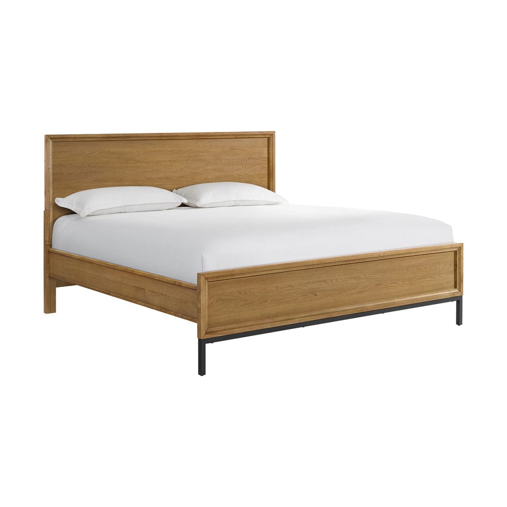 Intercon Furniture - Newport King Bed in Natural Oak - NP-BR-5464K-NTO-C view 1