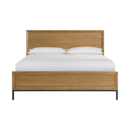 Intercon Furniture - Newport King Bed in Natural Oak - NP-BR-5464K-NTO-C view 2