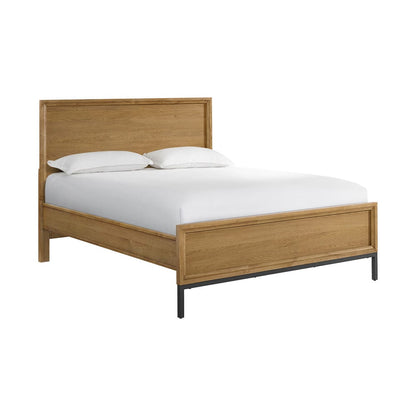 Intercon Furniture - Newport Queen Bed in Natural Oak - NP-BR-5464Q-NTO-C view 1