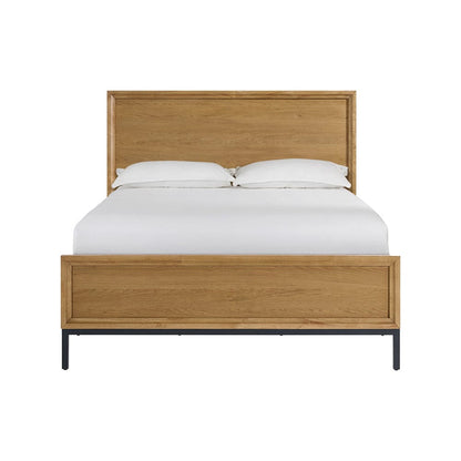 Intercon Furniture - Newport Queen Bed in Natural Oak - NP-BR-5464Q-NTO-C view 2