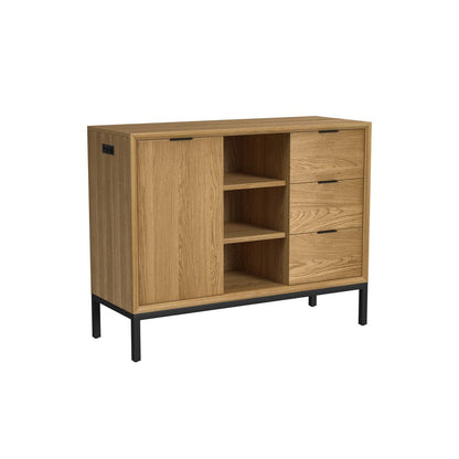 Intercon Furniture - Newport Sideboard in Natural Oak - NP-CA-4837-NTO-C view 1