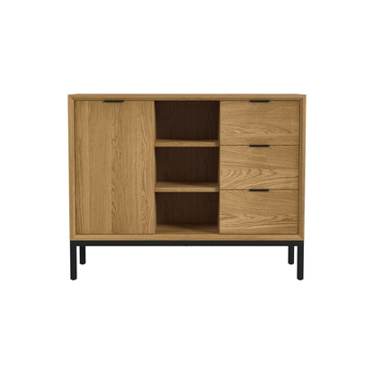 Intercon Furniture - Newport Sideboard in Natural Oak - NP-CA-4837-NTO-C view 2