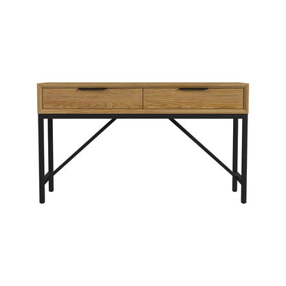 Intercon Furniture - Newport Sofa Back Table in Natural Oak - NP-TA-5218-NTO-C view 2