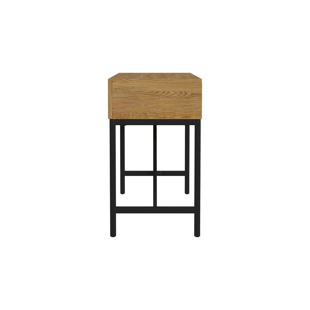 Intercon Furniture - Newport Sofa Back Table in Natural Oak - NP-TA-5218-NTO-C view 3