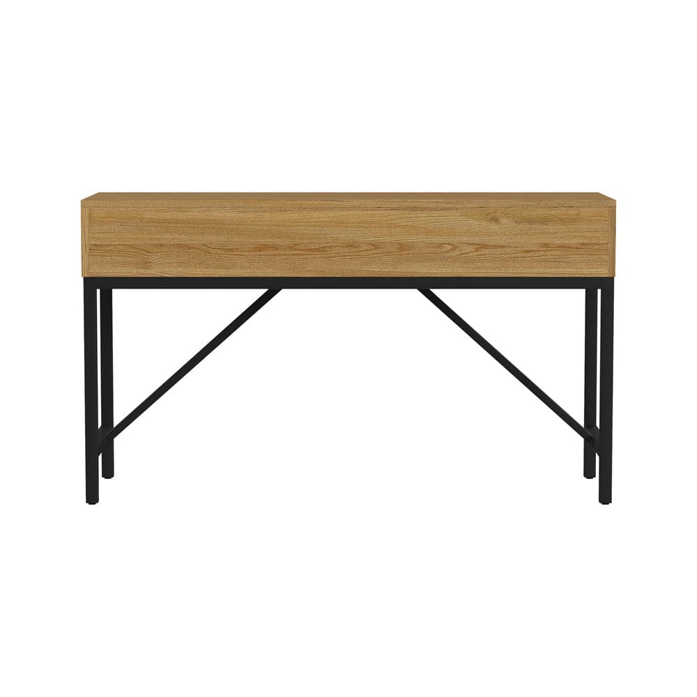 Intercon Furniture - Newport Sofa Back Table in Natural Oak - NP-TA-5218-NTO-C view 4