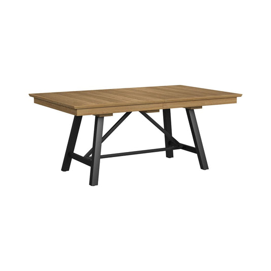 Intercon Furniture - Newport Trestle Table in Natural Oak - NP-TA-4296-NTO-C view 1