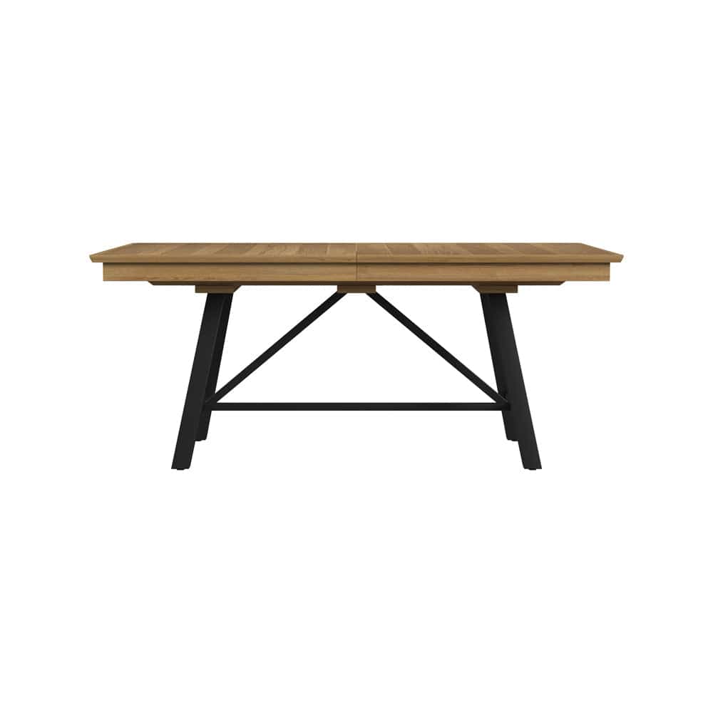Intercon Furniture - Newport Trestle Table in Natural Oak - NP-TA-4296-NTO-C view 2