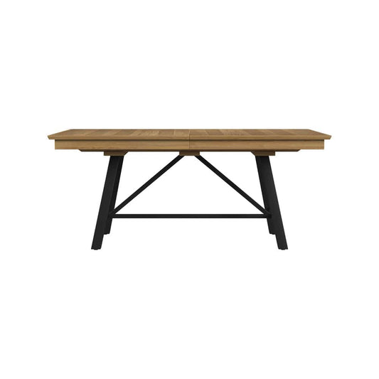 Intercon Furniture - Newport Trestle Table in Natural Oak - NP-TA-4296-NTO-C view 2