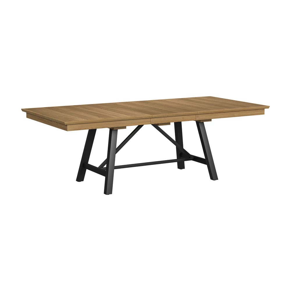 Intercon Furniture - Newport Trestle Table in Natural Oak - NP-TA-4296-NTO-C view 3