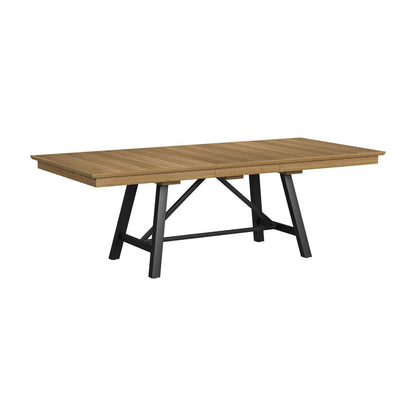 Intercon Furniture - Newport Trestle Table in Natural Oak - NP-TA-4296-NTO-C view 3