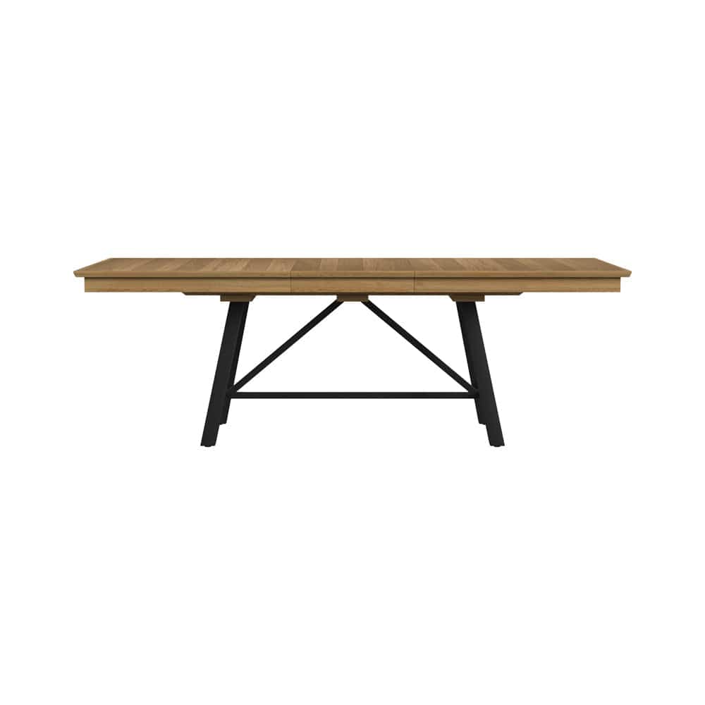 Intercon Furniture - Newport Trestle Table in Natural Oak - NP-TA-4296-NTO-C view 4