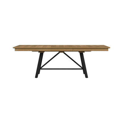 Intercon Furniture - Newport Trestle Table in Natural Oak - NP-TA-4296-NTO-C view 4